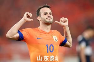 IM电竞-对阵长春亚泰再破门，卡扎伊什维利首次连续三场中超进球