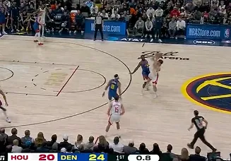 IM电竞-申京首节末造成对手犯规&amp;amp;两罚不中，火箭首节落后掘金4分